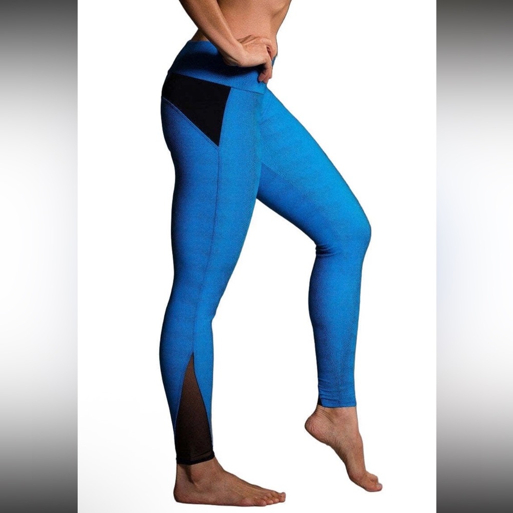 Onzie Shaper Blue Leggings